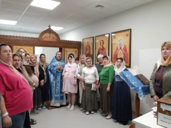 Престольный праздник в Феодоровском домовом храме при Перинатальном центре города Коломны