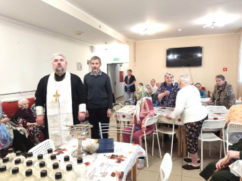 Посещение пансионата &laquo;Забота о близких&raquo; села Усадище г. о. Воскресенск