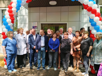 Освящение Конобеевской амбулатории