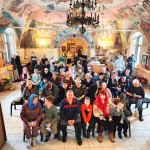Гости на приходе Борисоглебского храма города Раменское 0