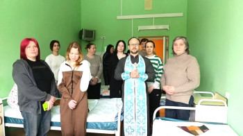 Молебен в Серебряно-Прудской больнице