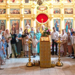 Обедница в Борисоглебском храме города Раменское