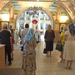 Молебен в Борисоглебском храме города Раменское