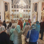 Молебен в Богородицерождественском храме села Клемово м.о. Серебряные Пруды 0